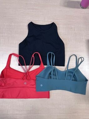 lululemon size 10 sport bra lot casual athletic